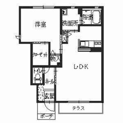 シャーメゾン今宿の物件間取画像